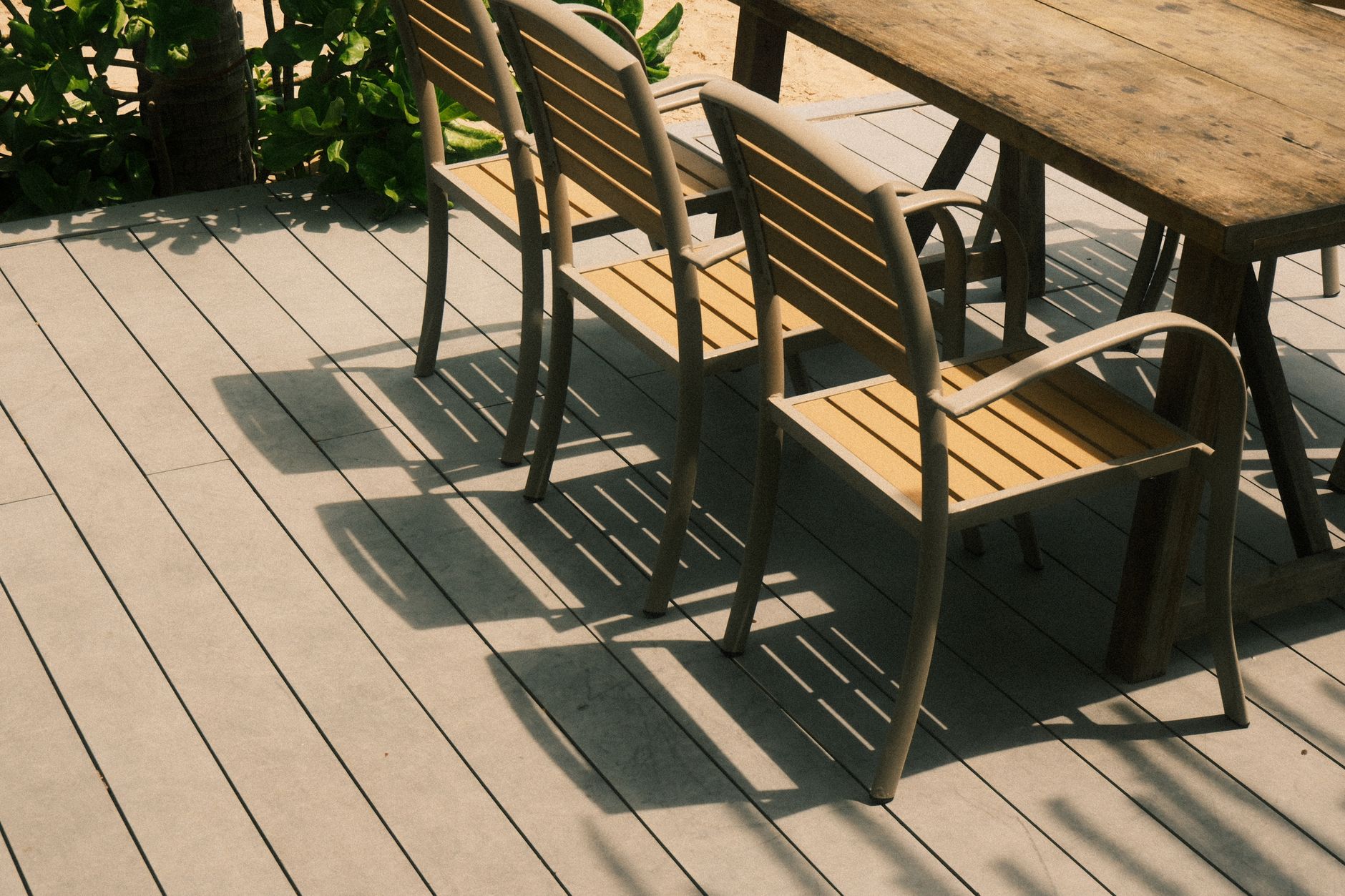 Custom deck and patio in Virginia Beach